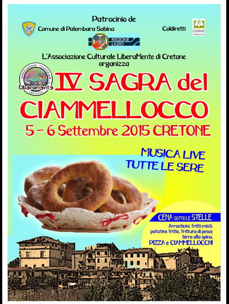 IV sagra del Ciammellocco