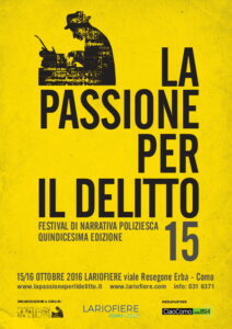 La Passione per il Delitto: festival di letteratura poliziesca