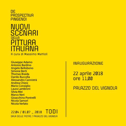 De prospectiva pingendi - Nuovi scenari della pittura italiana